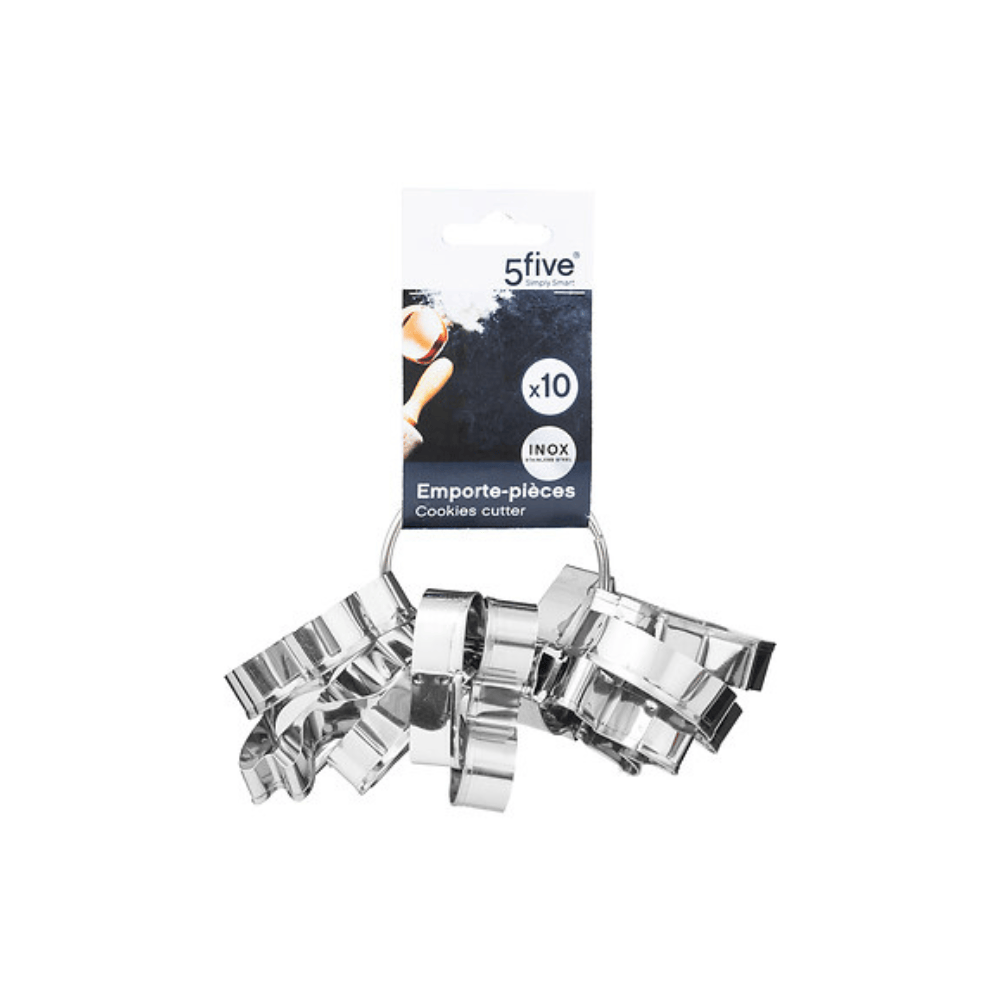 Alpha 55 Lot de 10 emporte-pièces – Pâtisserie créative