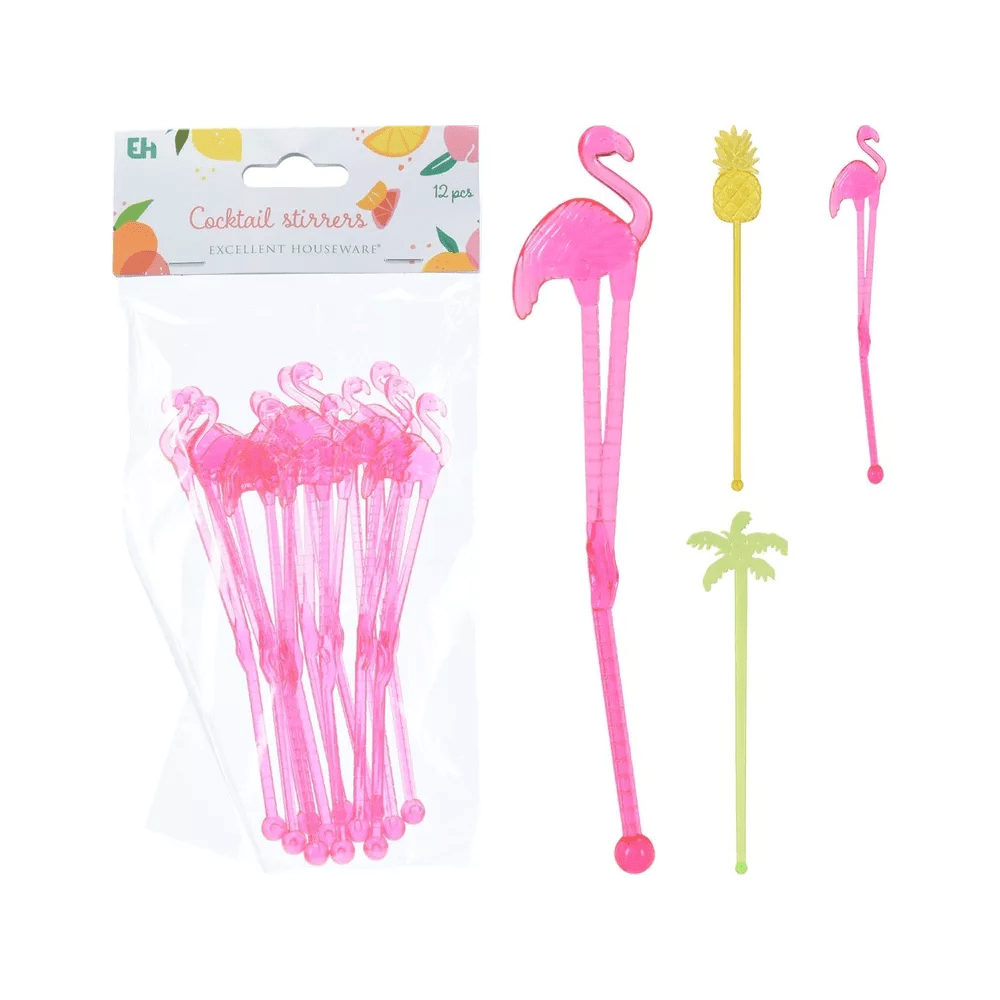 Alpha 55 Lot de 12 agitateurs à cocktail