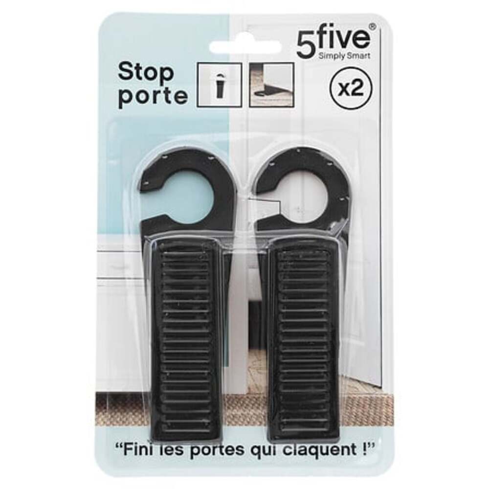 Alpha 55 Lot de 2 cales portes en plastique