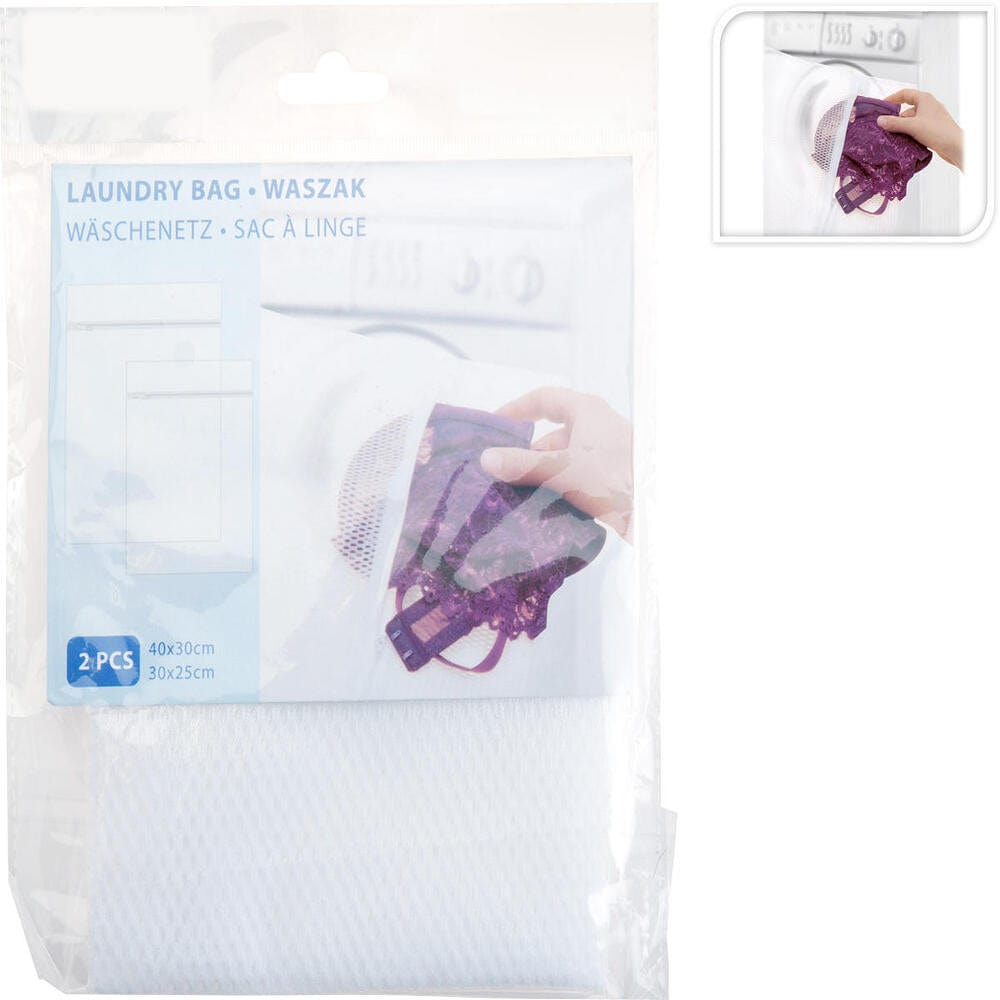 Alpha 55 Lot de 2 sacs à linge