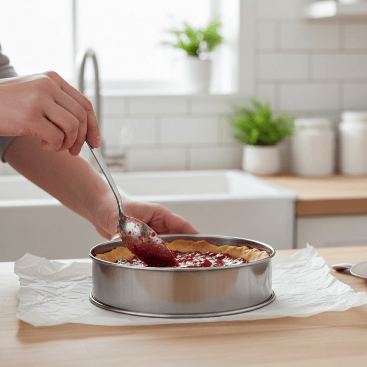 Alpha 55 Lot de 4 Cercles à Tartelette en Inox Premium