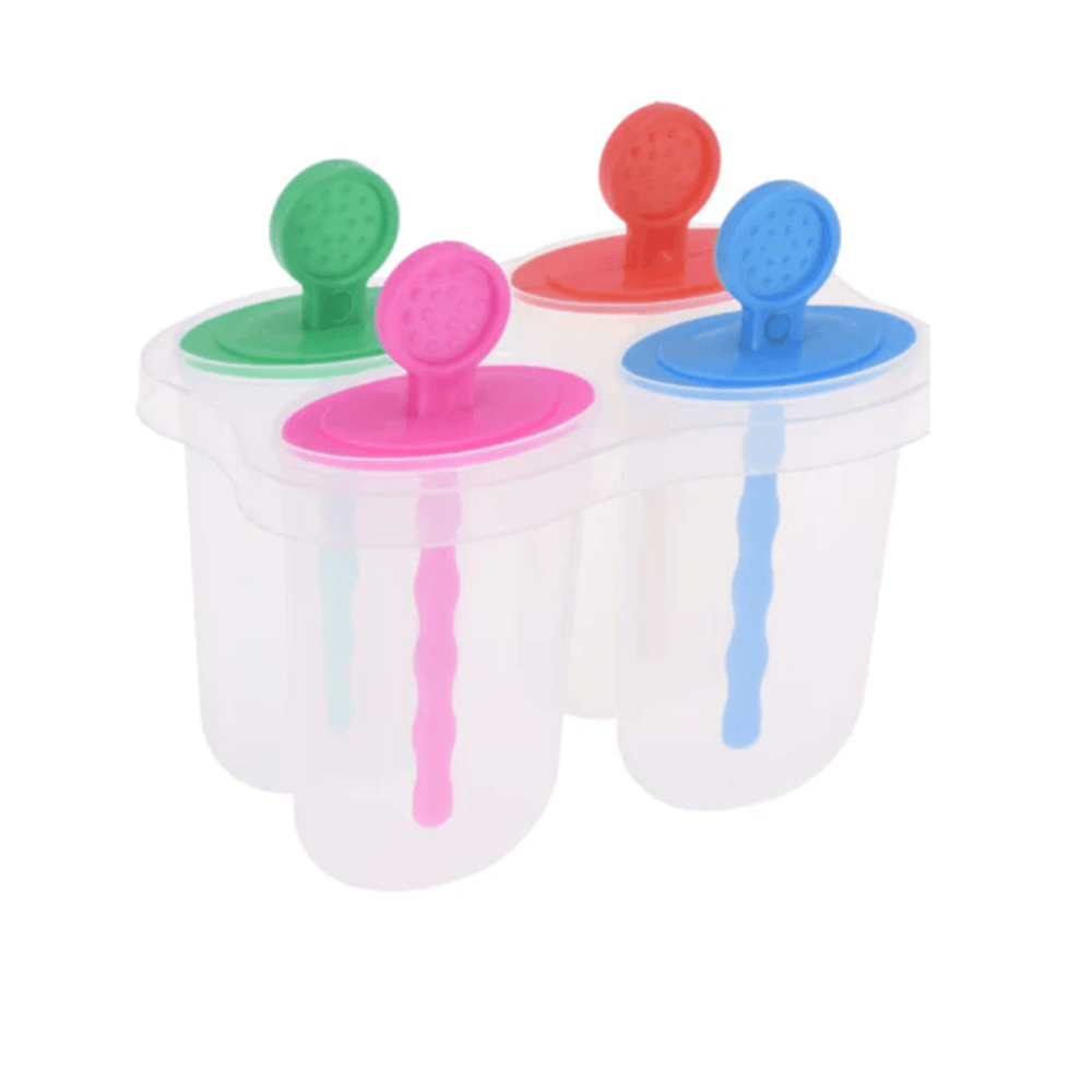 Alpha 55 Lot de 4 moules à glace en plastique