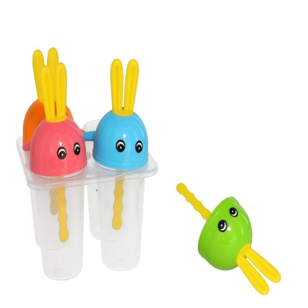 Alpha 55 Lot de 4 moules à glace lapin