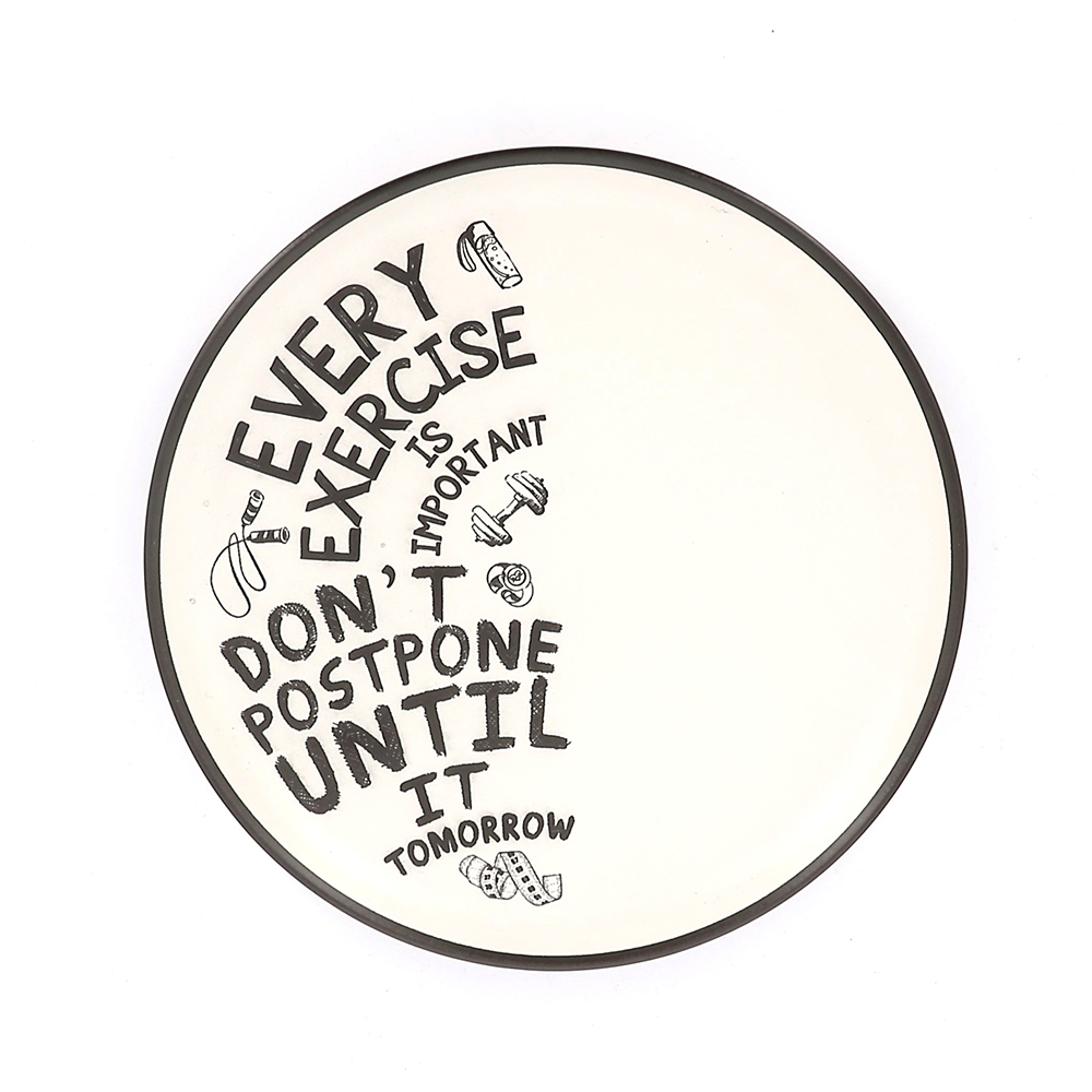 Alpha 55 Lot de 6 Assiettes service