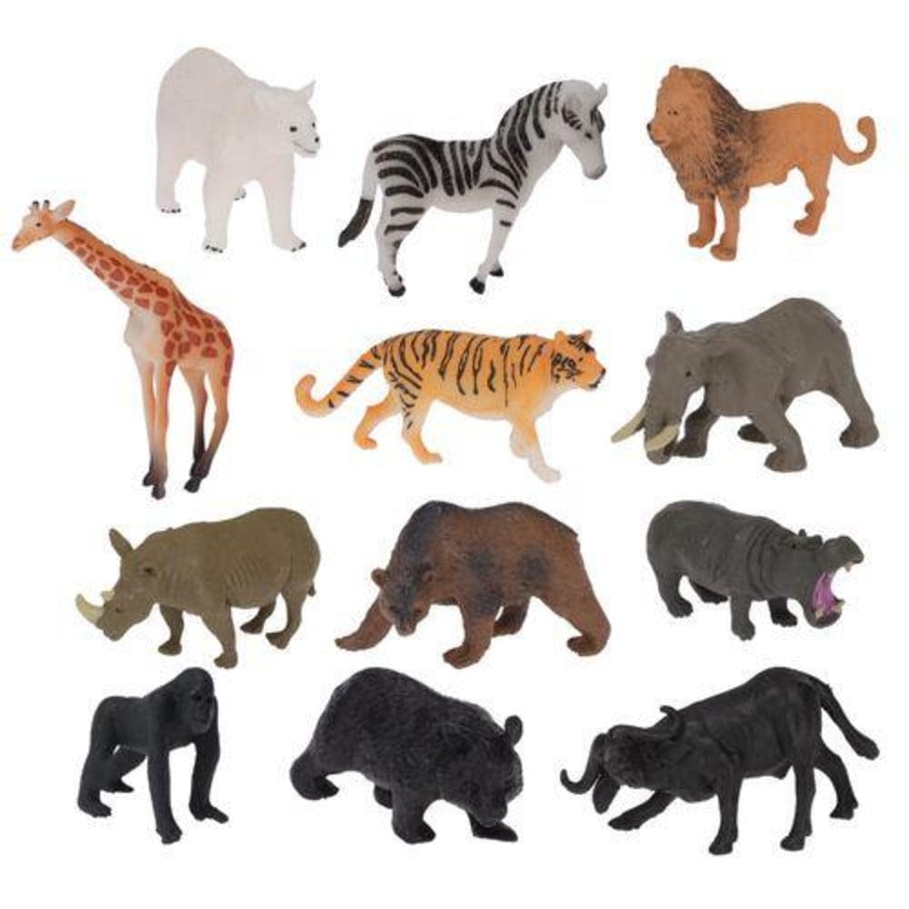 Alpha 55 Lot de 6 Mondes Miniatures Jungle