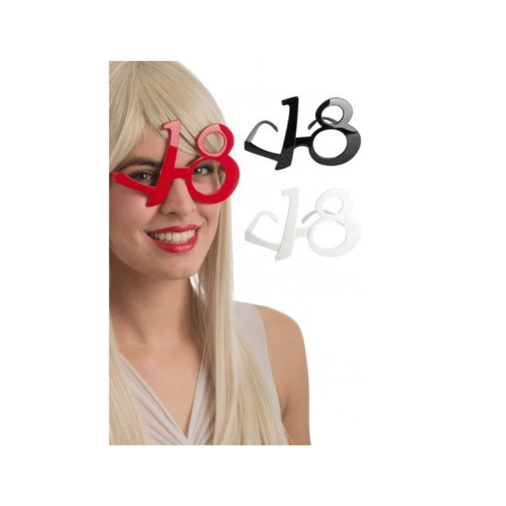 Alpha 55 Lunettes Lunettes 18 Ans 2 Assortiments Accessoire Fête