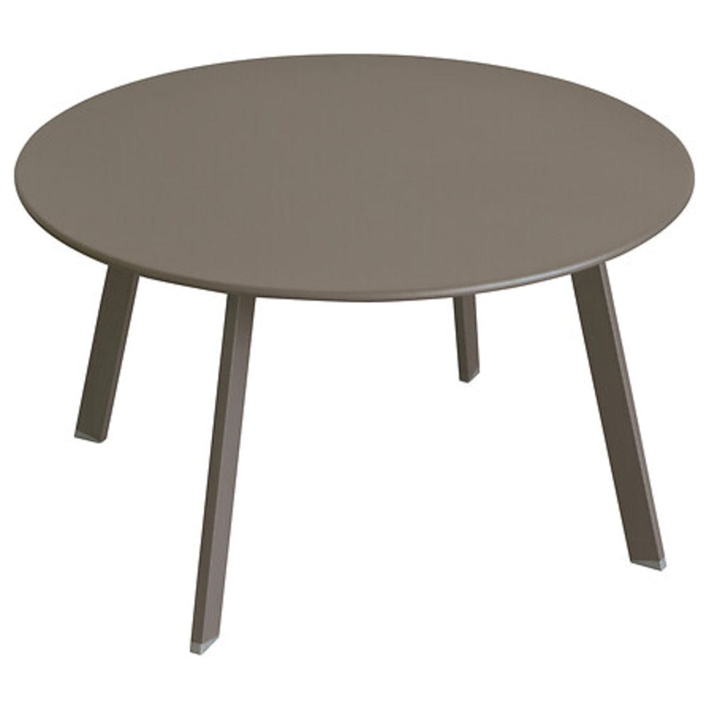 Alpha 55 Marron Tonka Table d'appoint de jardin ronde