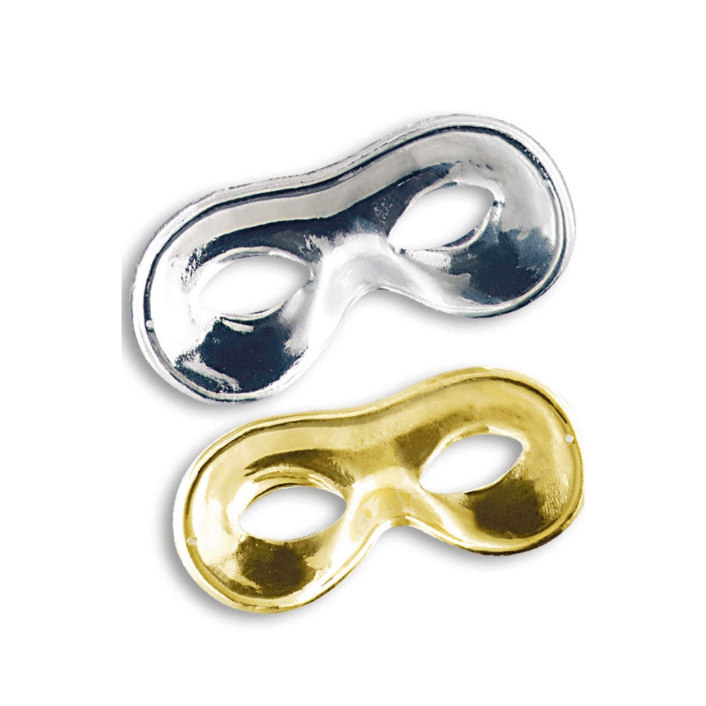 Alpha 55 Masque papillon métallisé – Chic & scintillant