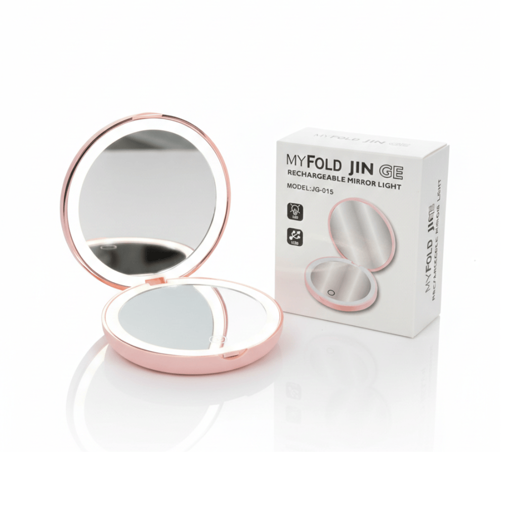 Alpha 55 Miroir de poche grossissant LED