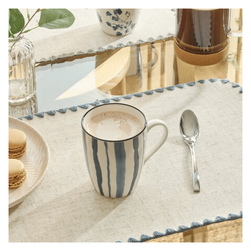 Alpha 55 Mug Umami rayures 31cl design moderne