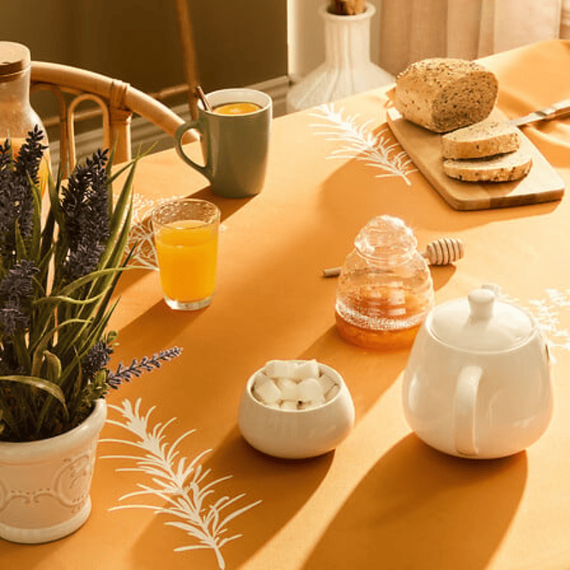Alpha 55 Nappe Anti-Tache Imprimée Garrigue