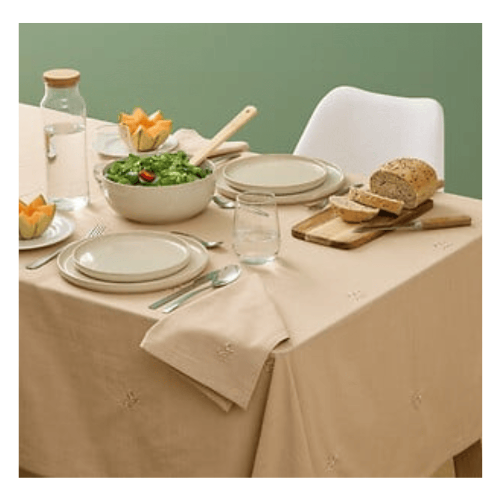 Alpha 55 Nappe Joy 150 x 250 cm Coton Slub Beige