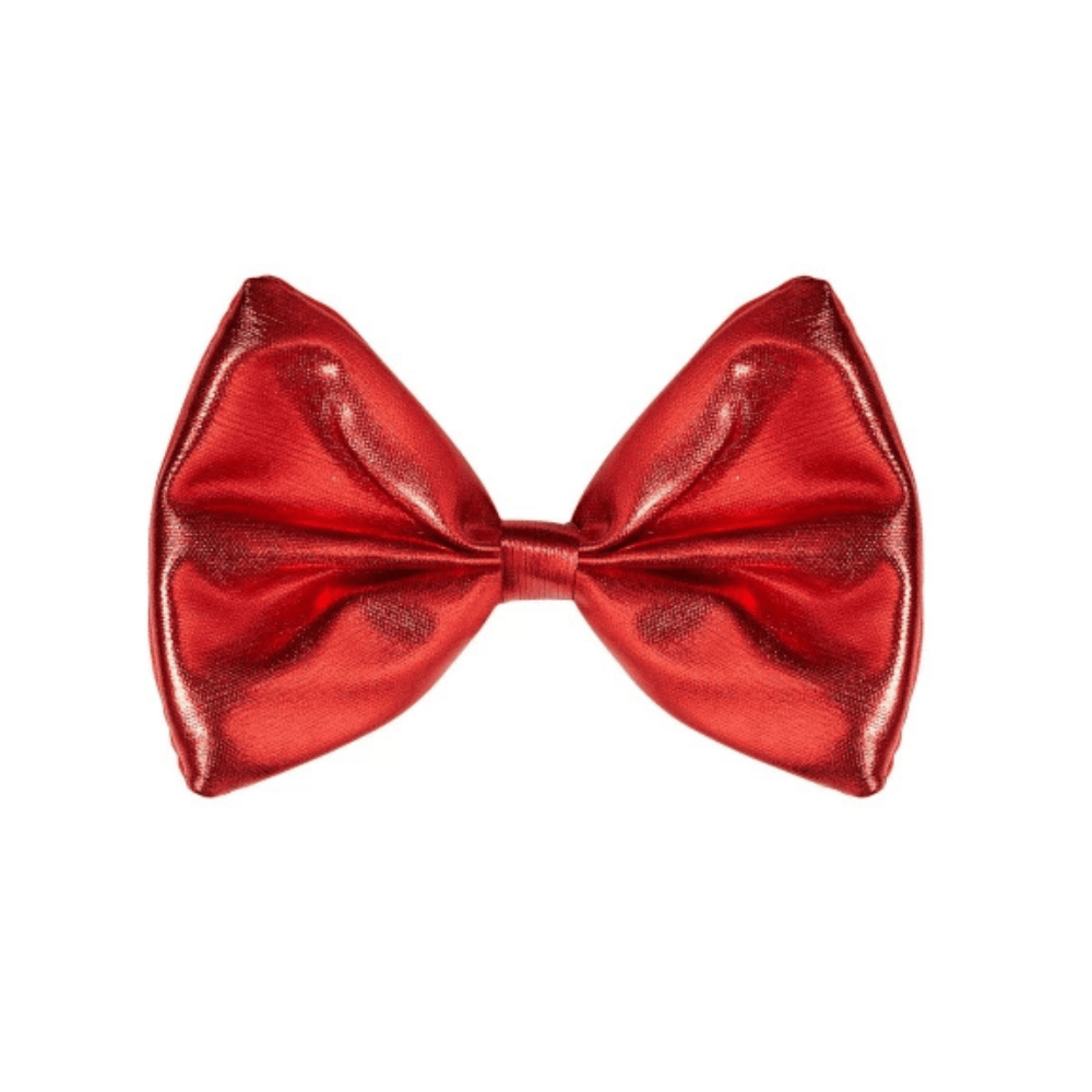 Alpha 55 nœud Nœud papillon métallisé rouge – Éclat festif