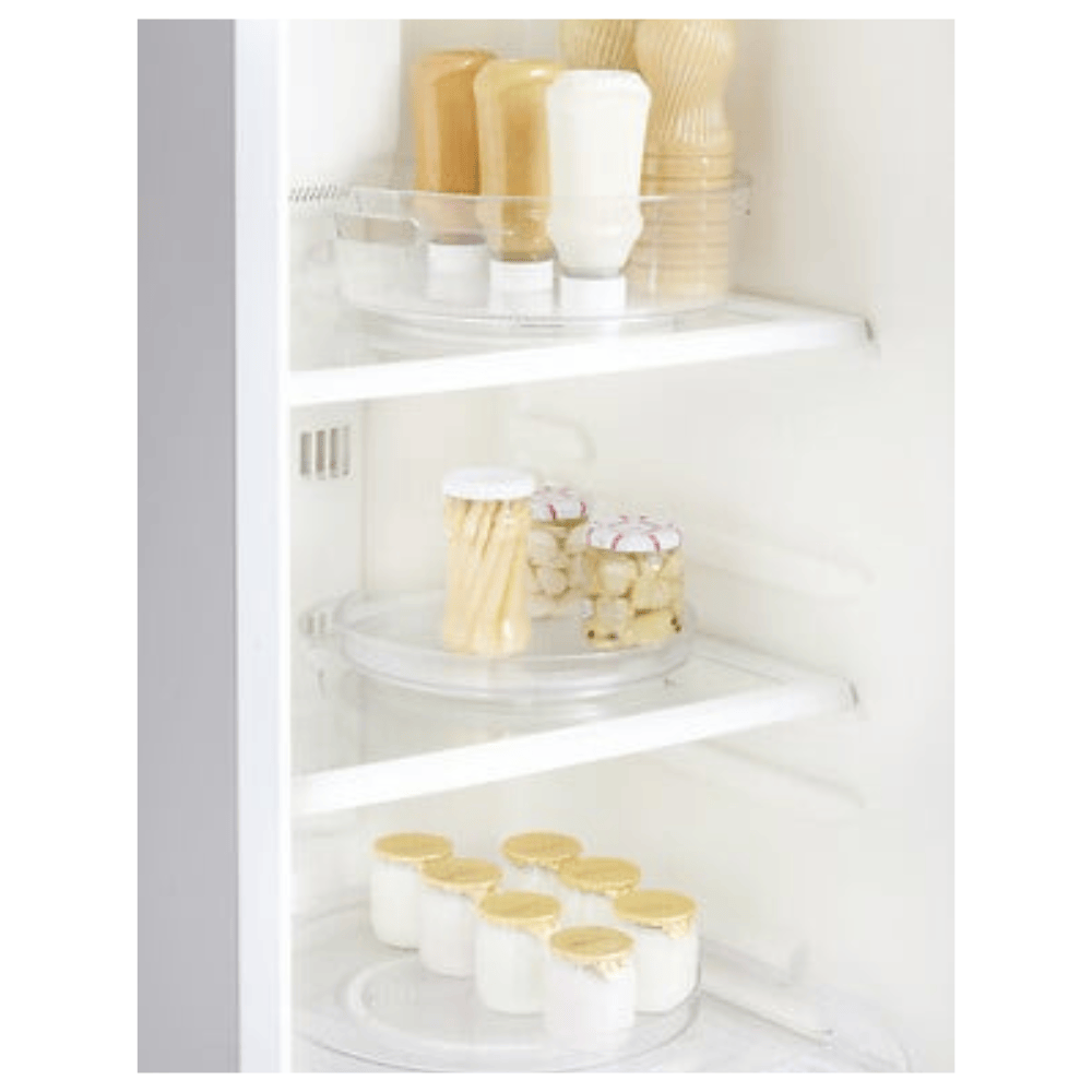 Alpha 55 Organiseur Rotatif Smart Fridge 24 cm Transparent
