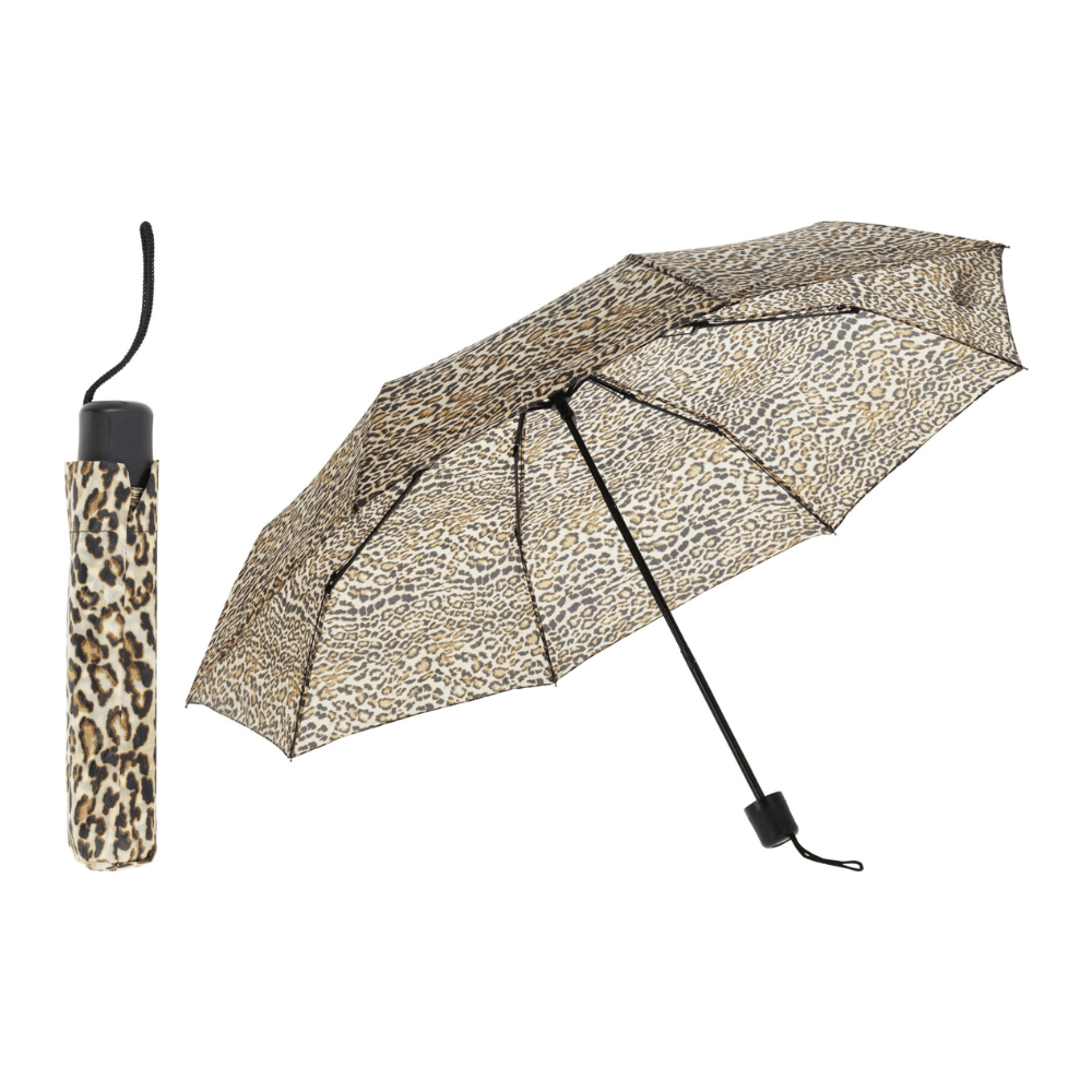 Alpha 55 Parapluie imprimé léopard tendance