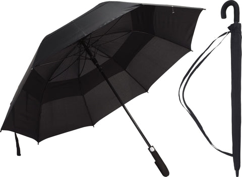Alpha 55 Parapluie polyester noir 75cm