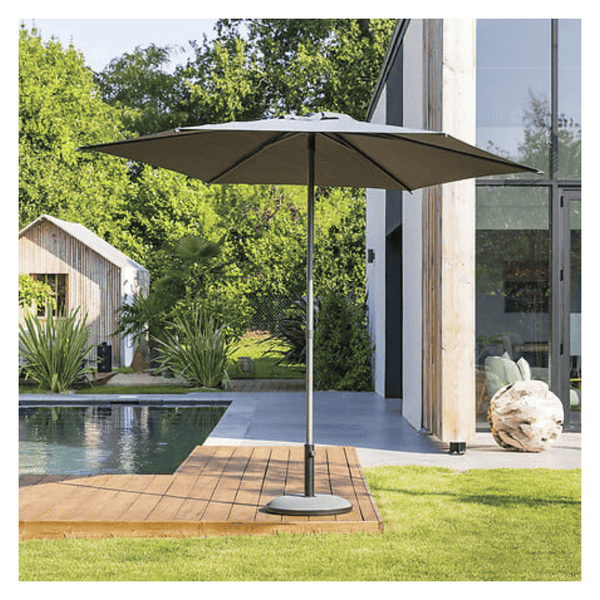 Alpha 55 Parasol Droit Rond Sans Pied Extérieur