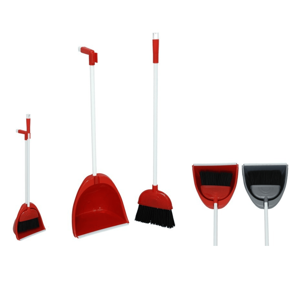 Alpha 55 Pelle et Balayette en plastique avec Manche - Nettoyage Pratique