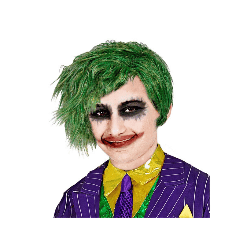 Alpha 55 Perruque Joker enfant – Déguisement Halloween Alpha55