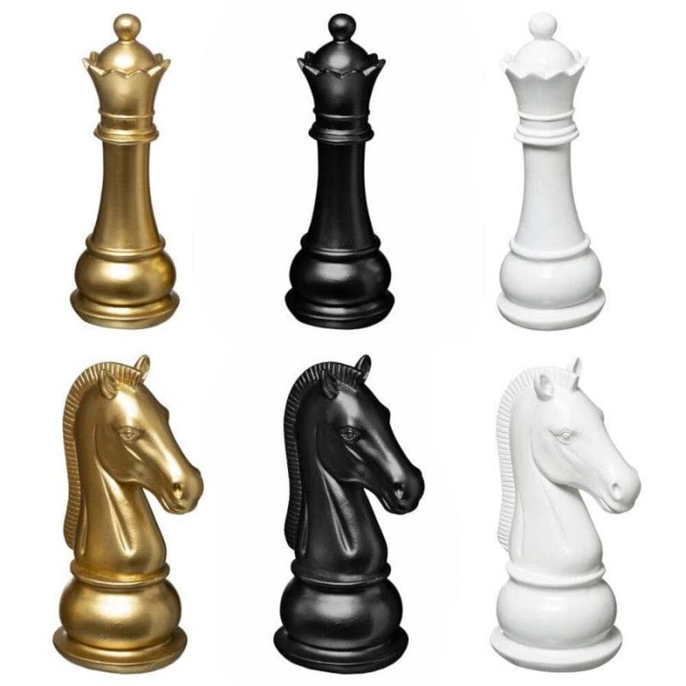 Alpha 55 Pièces d’échecs en résine