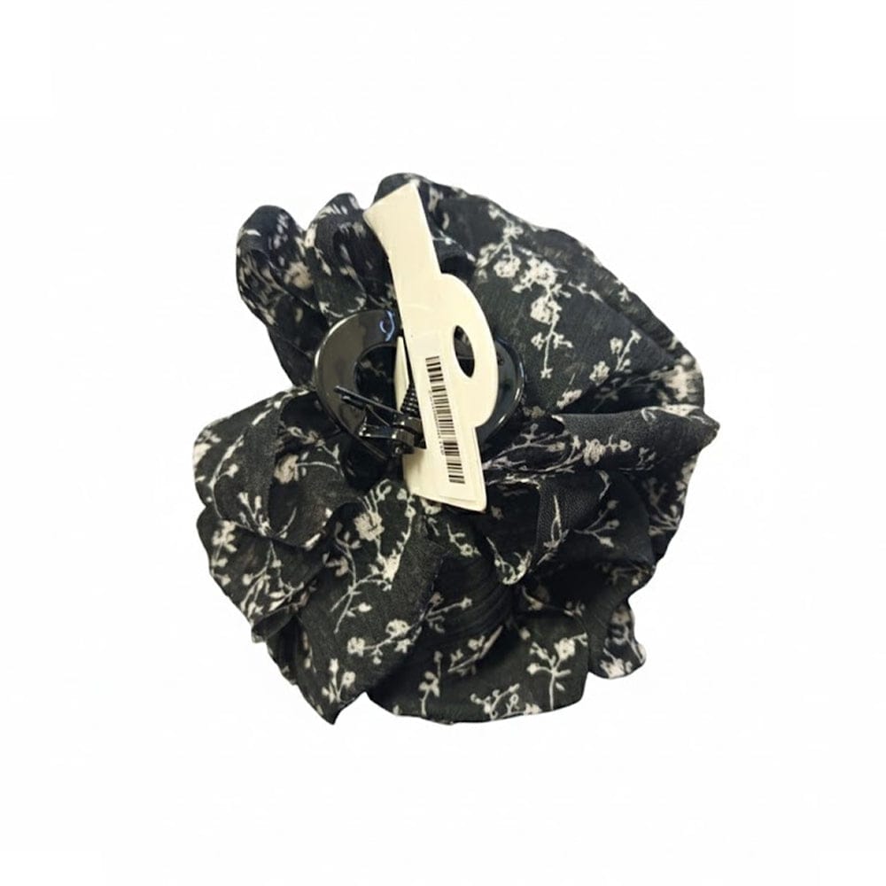 Alpha 55 Pince tissu soie imprimé fleurs – Élégante et douce