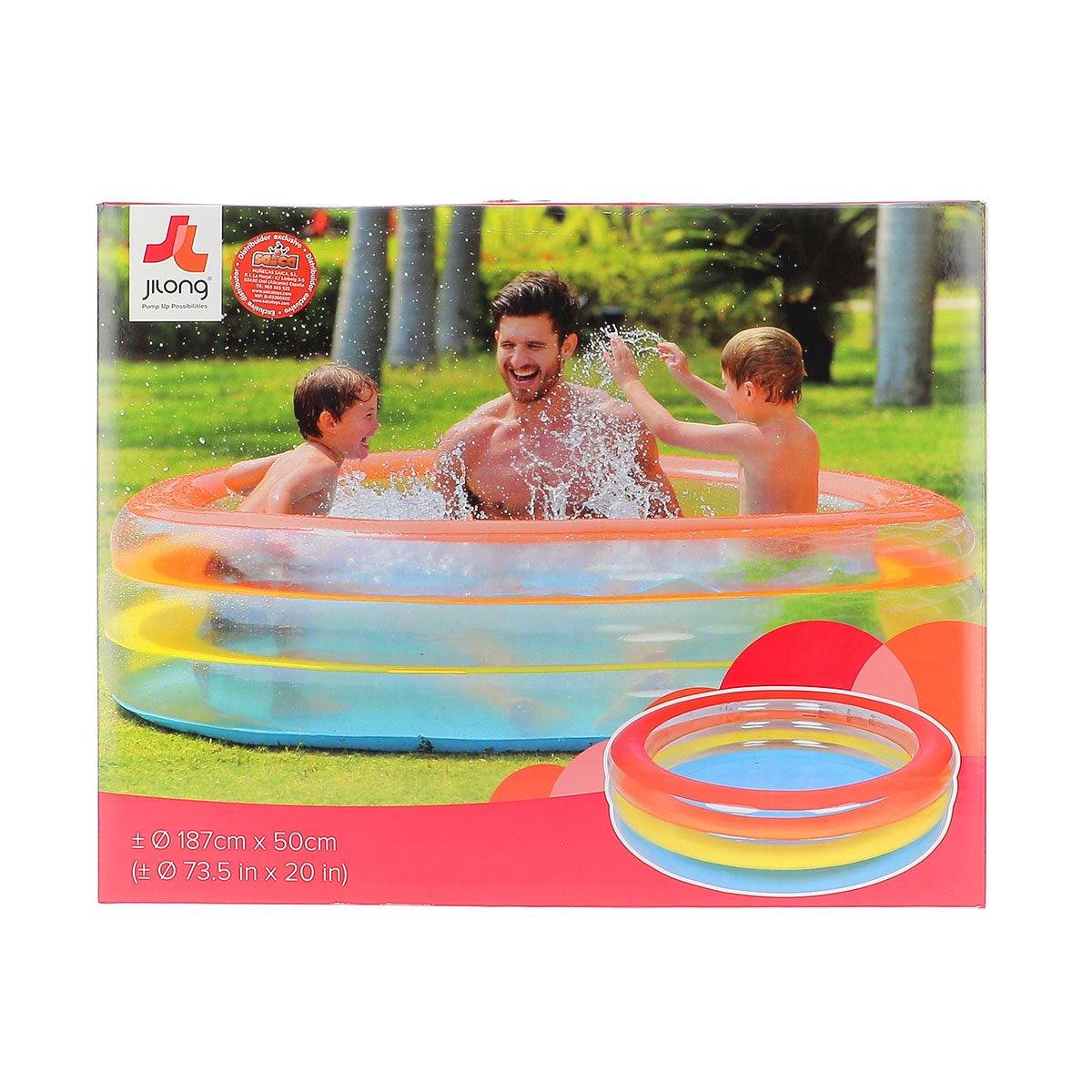 Alpha 55 Piscine gonflable 187 cm Colorful Ribbon