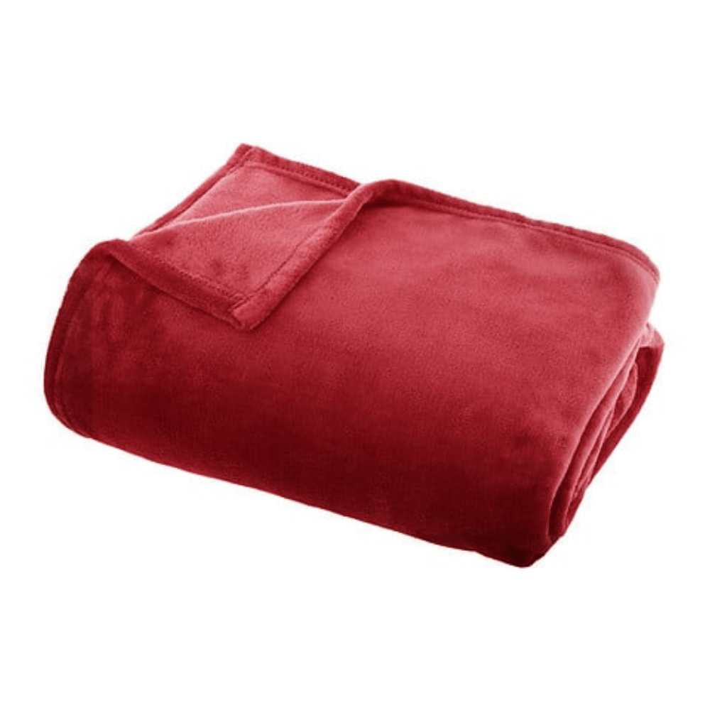 Alpha 55 Plaid Rouge Plaid en Flanelle Doux et Confortable