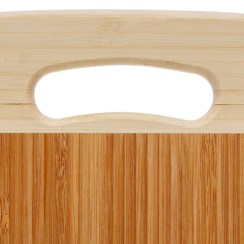 Alpha 55 Planche à découper avec anse en bambou