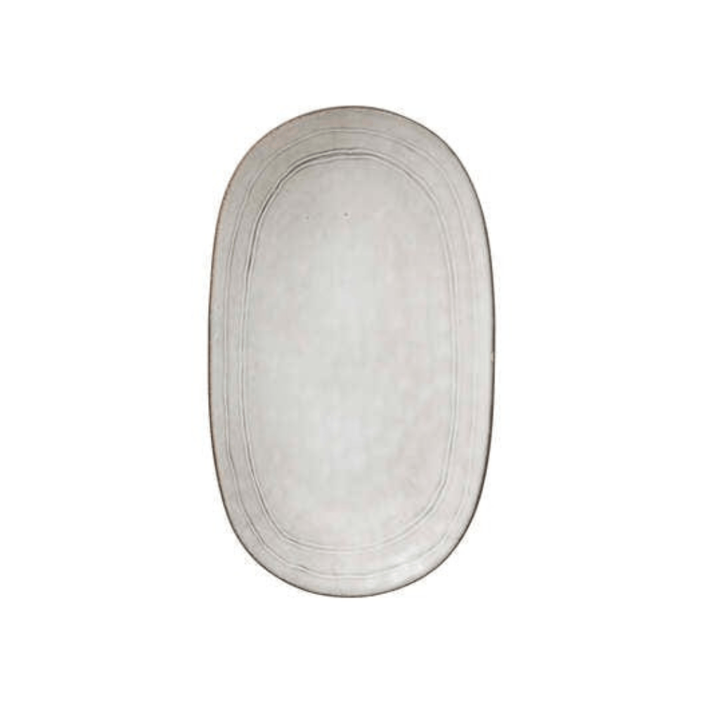 Alpha 55 Plat de Présentation Déco Flower Gris – Élégant & Moderne