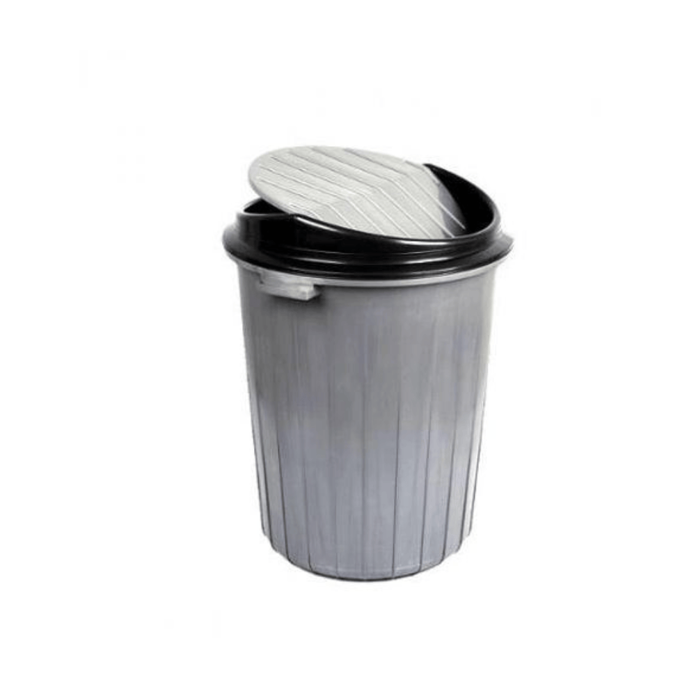 Alpha 55 Poubelle pivotante 35 L gris – Pratique