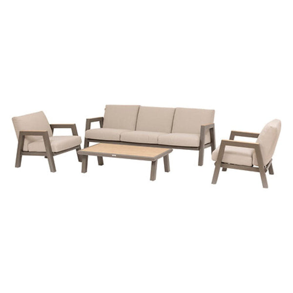 Alpha 55 Praline Salon de jardin "Axiome" 5 places