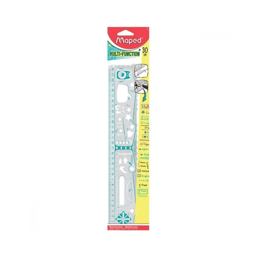 Alpha 55 Règle Multi-Fonction Maped Blister École