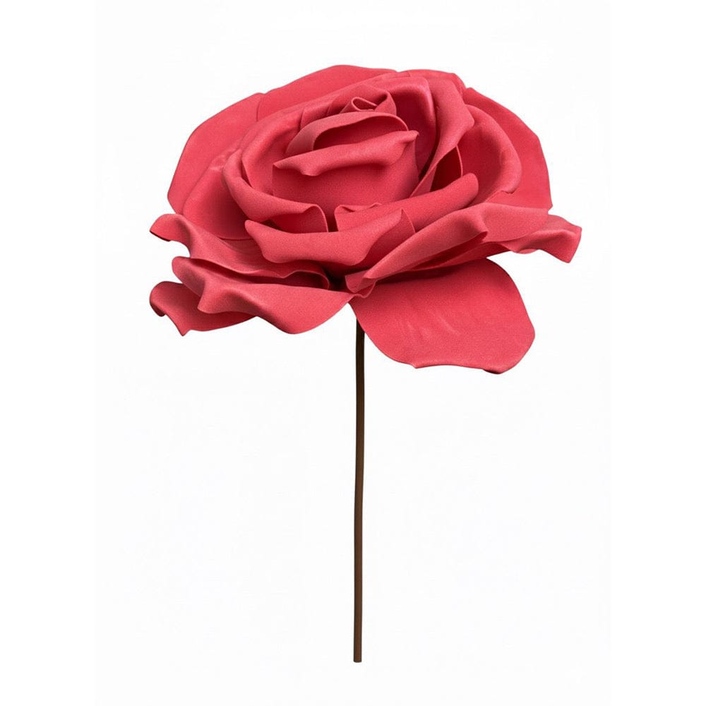 Alpha 55 Rose Géante Rouge sur Tige - Décoration Florale Prestige