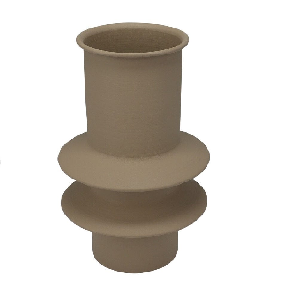 Alpha 55 Sable mar Vase décoratif en métal