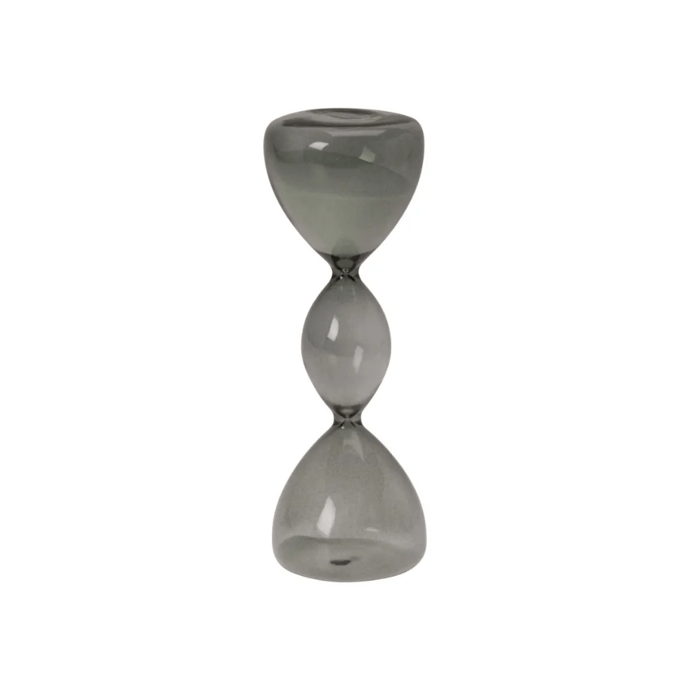 Alpha 55 Sablier en verre double forme décoratif