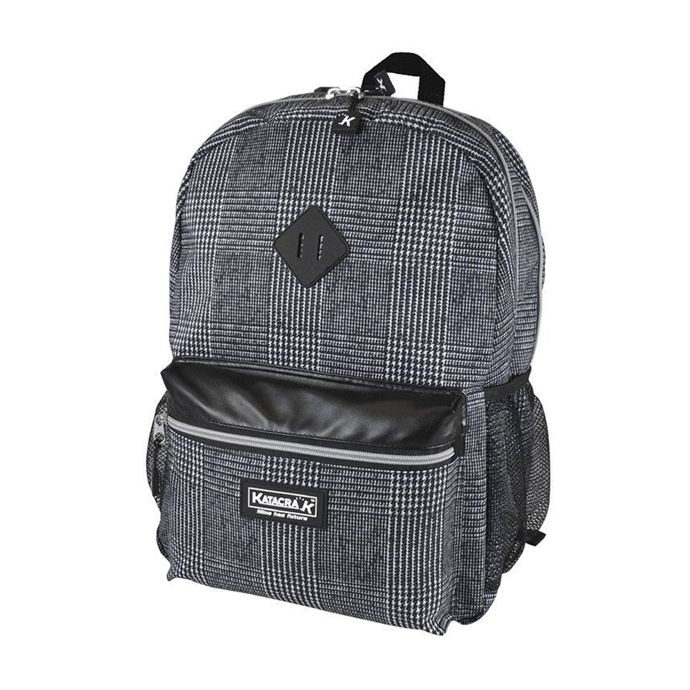 Alpha 55 Sac à dos de 2 compartiments Tartan Gris