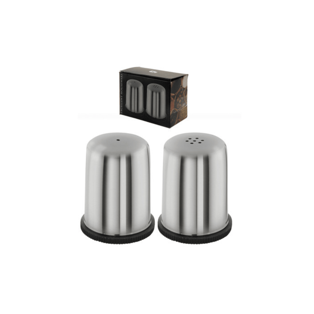 Alpha 55 Salière & poivrier en inox – Élégants & durables