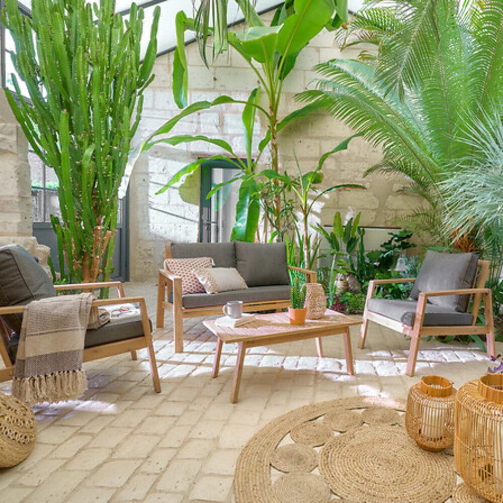 Alpha 55 Salon de jardin "Tiwi" 4 places