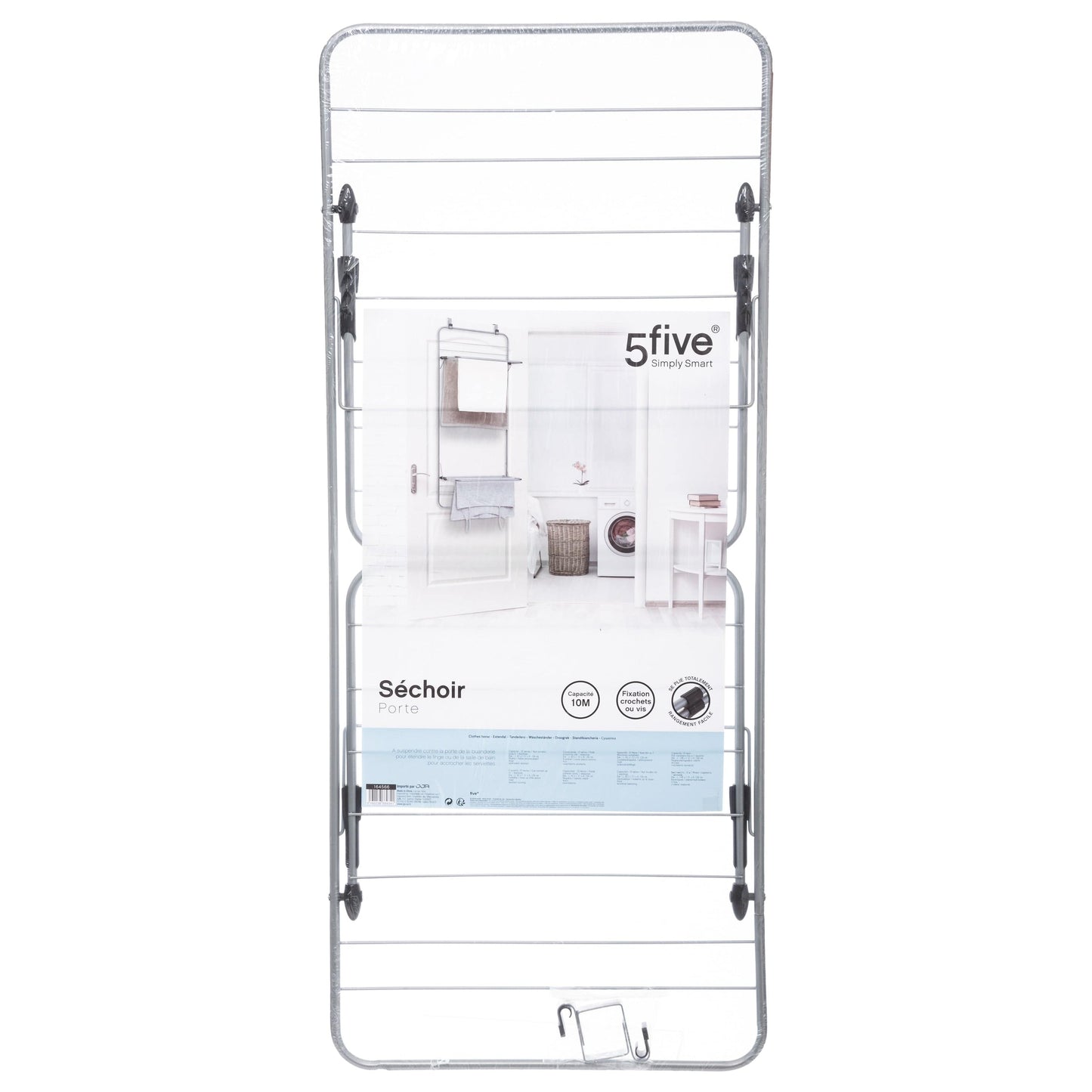 Alpha 55 Séchoir à linge de porte pliable 10 mètres