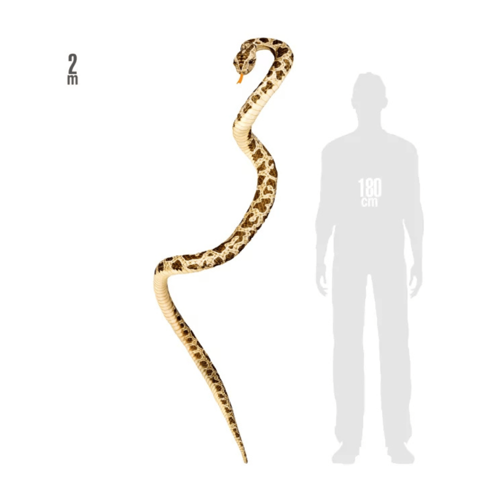 Alpha 55 Serpent en Tissu 200 cm – Décoration Halloween