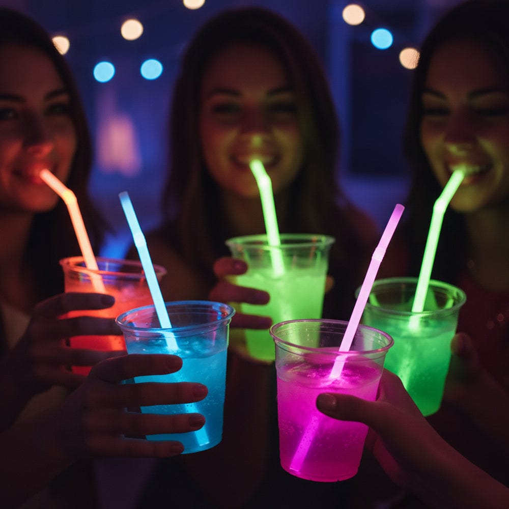 Alpha 55 Set 45 Luminostick Paille – Pailles Lumineuses Festives