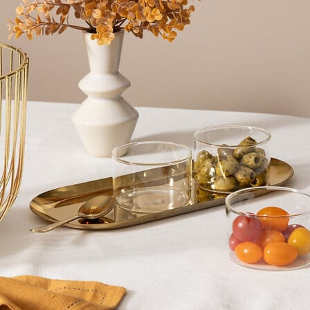 Alpha 55 Set apéritif de 4 pièces, en verre