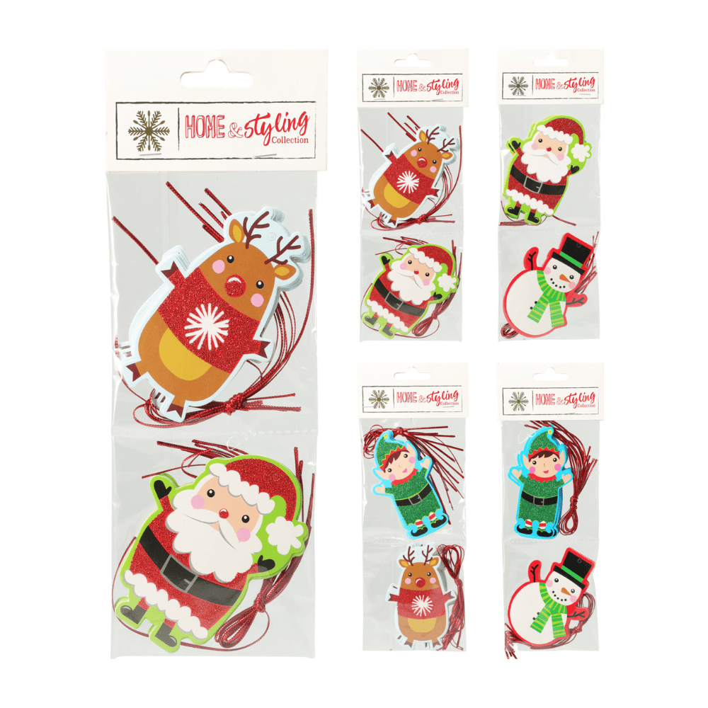 Alpha 55 Set de 16 Étiquettes Cadeau – Décoration Pratique & Chic