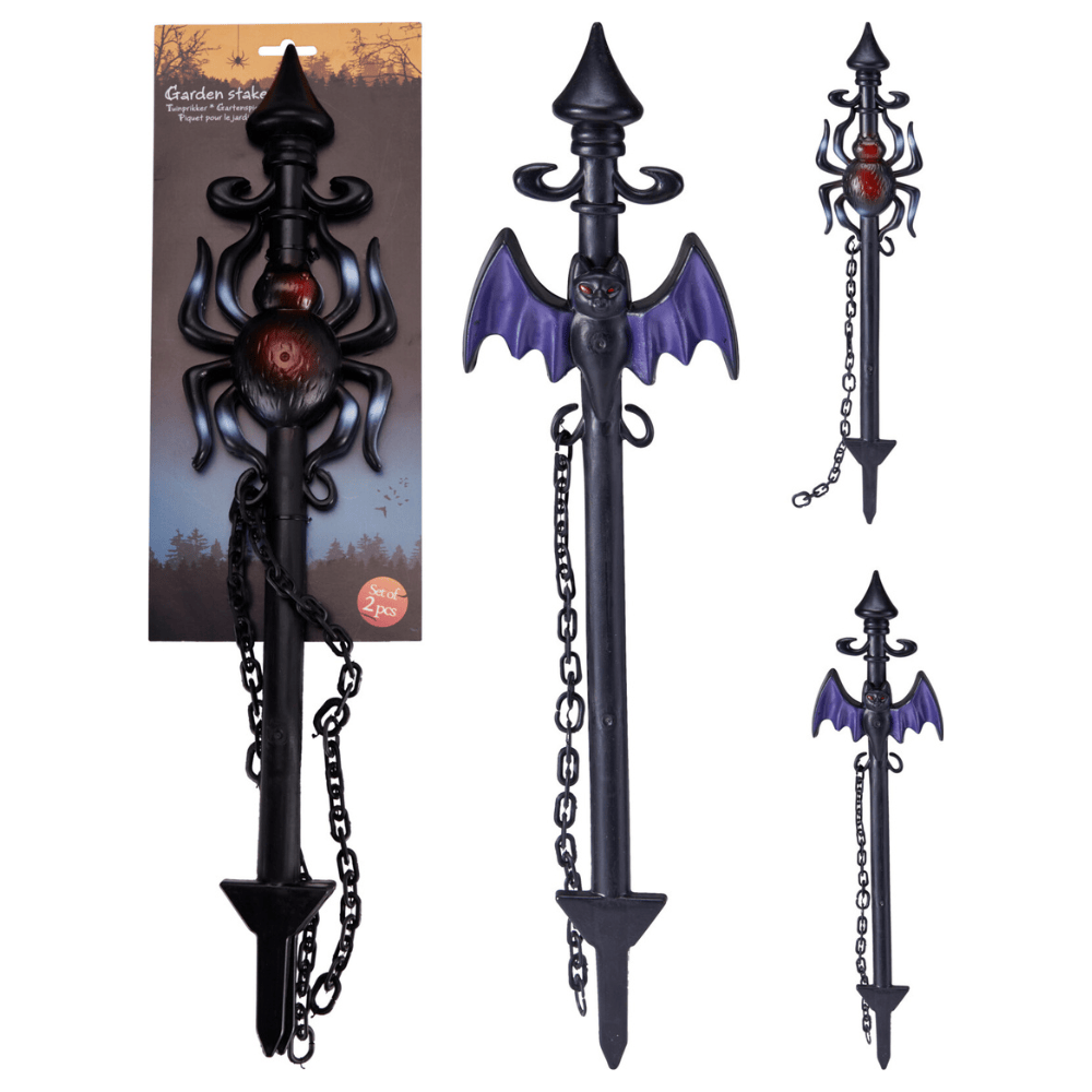 Alpha 55 Set de 2 Piquets de Jardin Halloween – Décoration