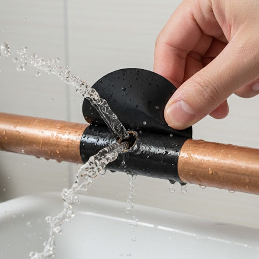 Alpha 55 Set de 2 rubans adhésifs imperméables noir