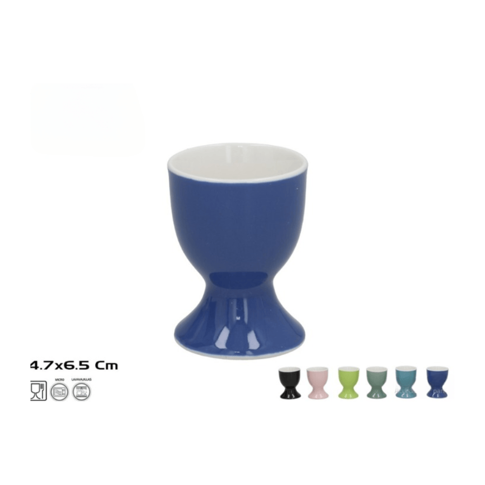 Alpha 55 Set de 6 Coquetiers Colorés – Accessoires de Table Pratiques