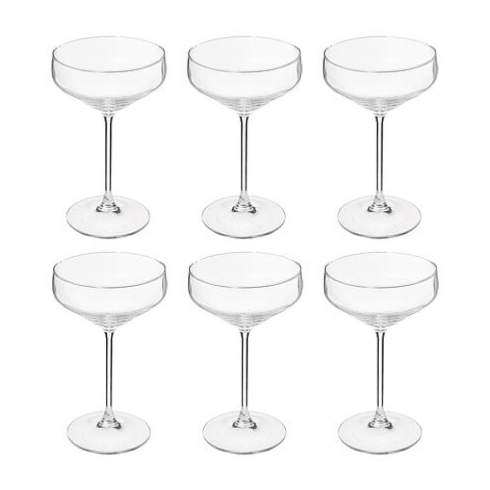 Alpha 55 Set de 6 coupes à pied Nora 30cl élégantes