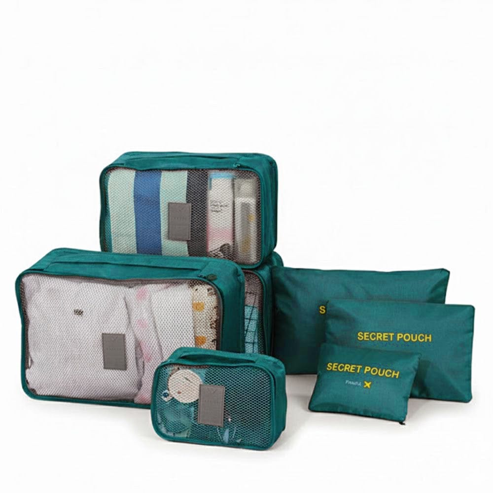 Alpha 55 Set de 6 Organiseurs de Voyage – Pratiques & Légers