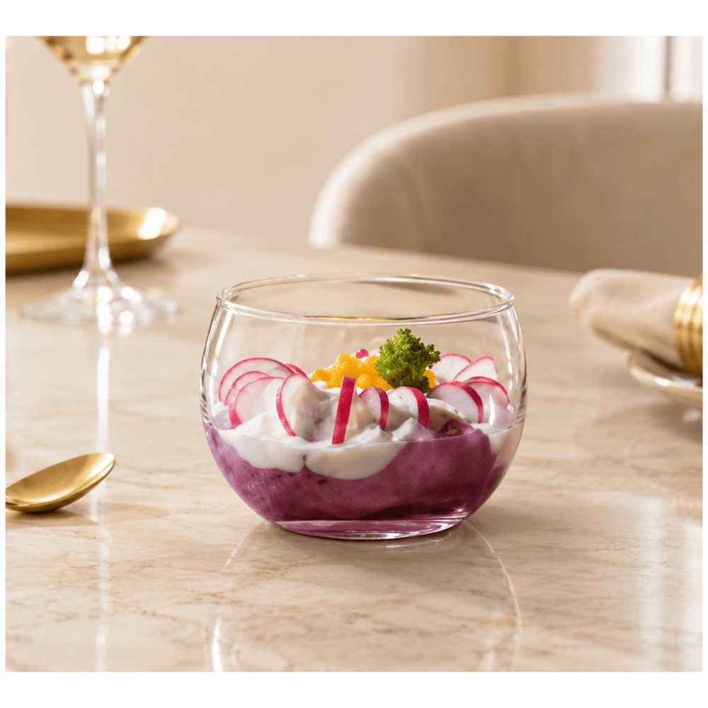 Alpha 55 Set de 6 Verrines Droites New York 27 cl en Verre