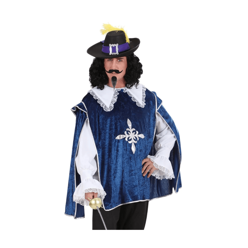 Alpha 55 Set Moustache & Bouc Mousquetaire 2 Pièces – Déguisement